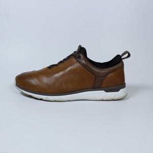 Johnston & Murphy XC4 Prentiss Waterproof Brown Leather Sneakers – Size 8.5 US